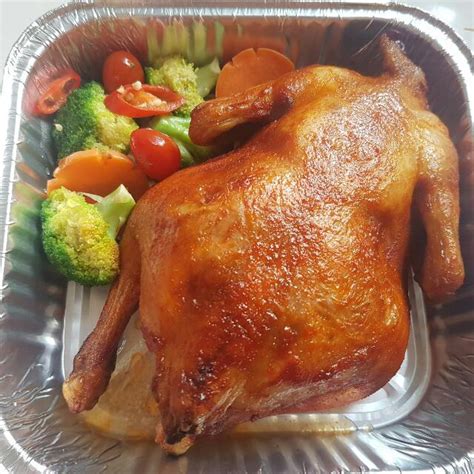 Halal roasted chicken